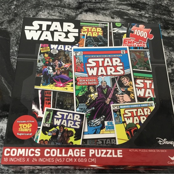 New, Disney Star Wars Comics Collage Puzzle 1000 pieces, NEW unopened. - Picture 5 of 5